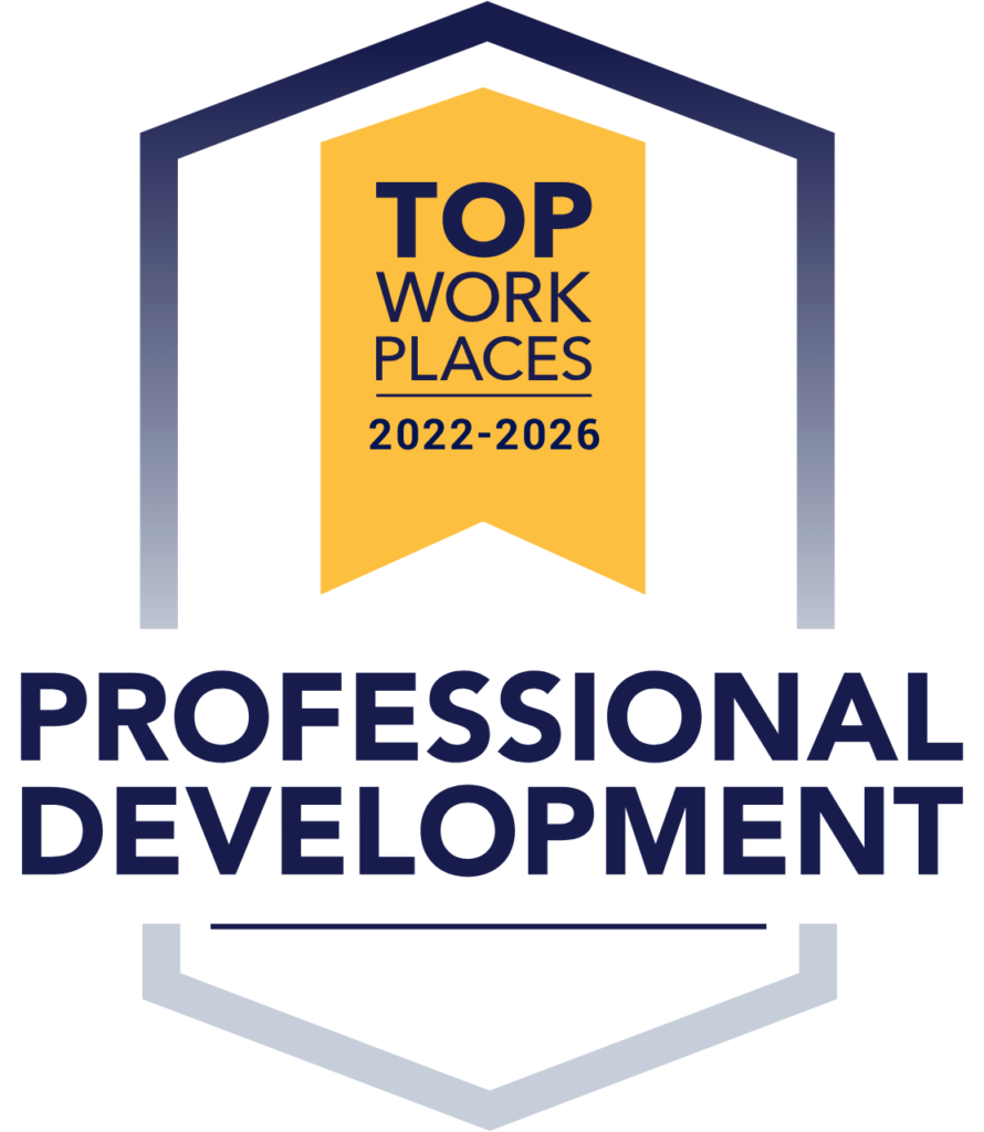 Top Work Places for Professional Development 2022-2026