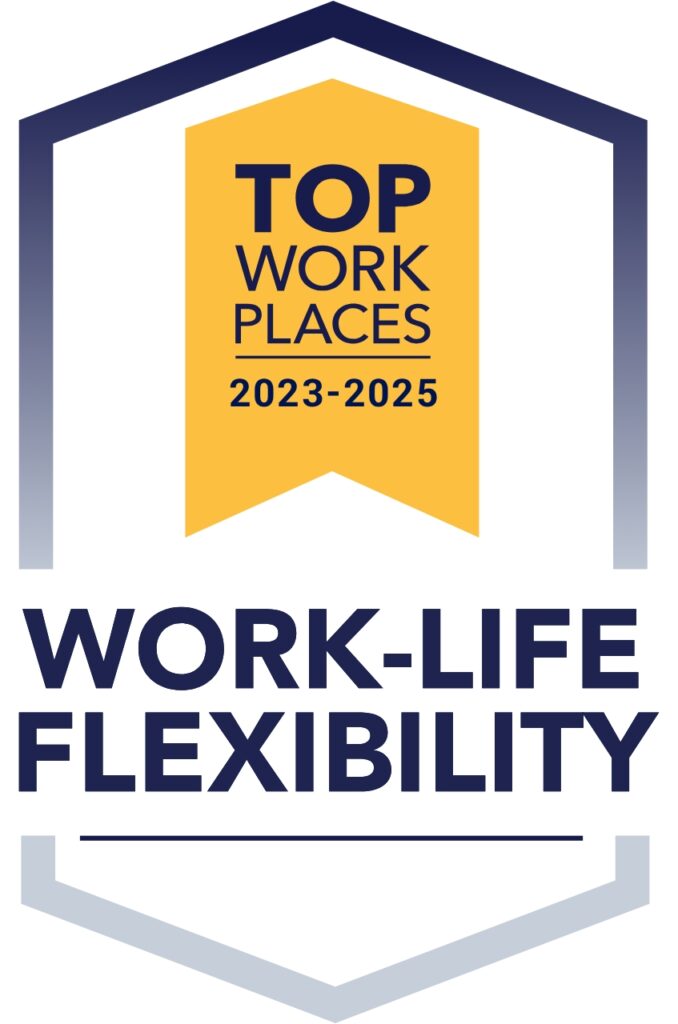 Top Work Places for Work-Life Flexibility 2023-2025